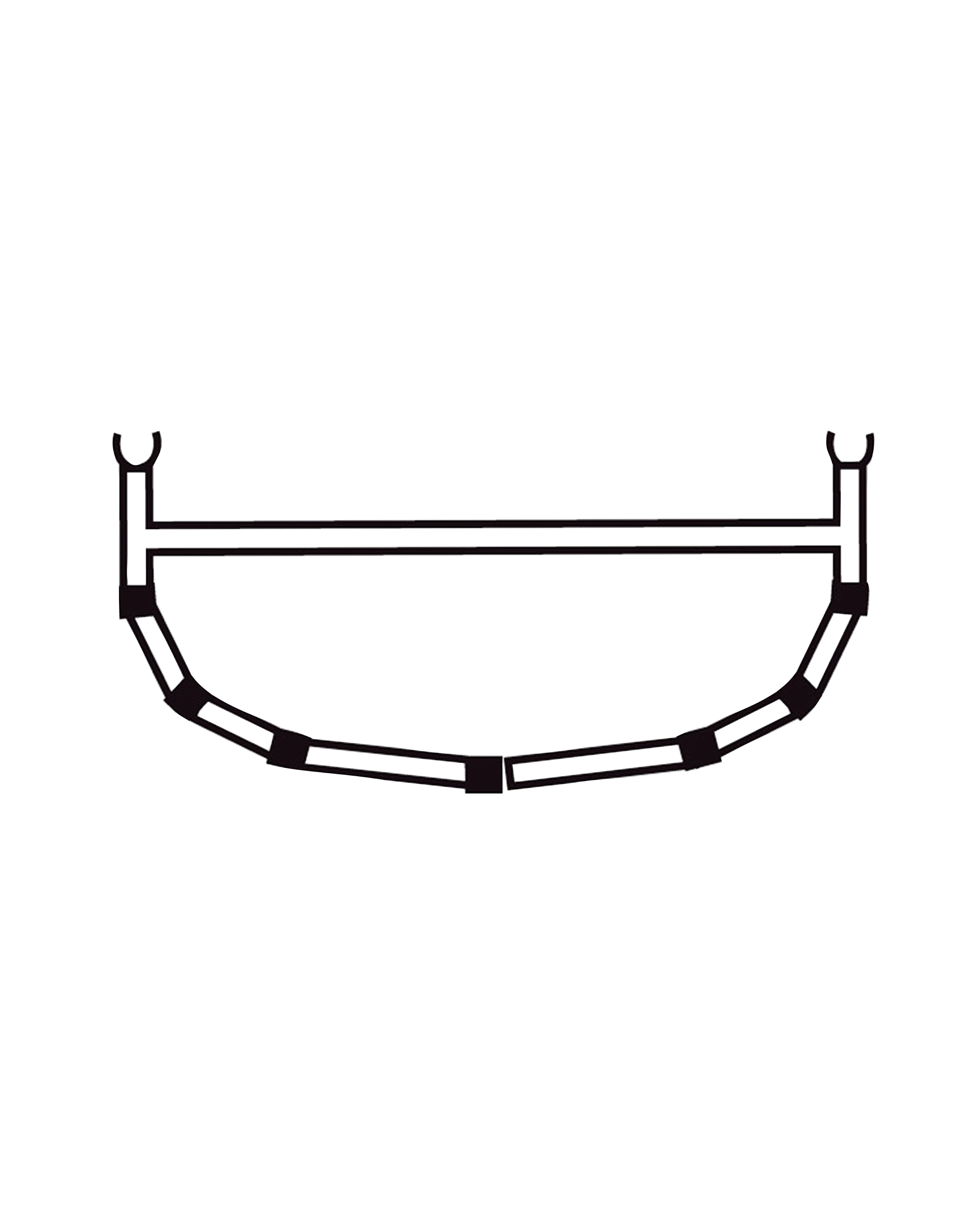 5-CrossRib TopBar 15/16.5/18