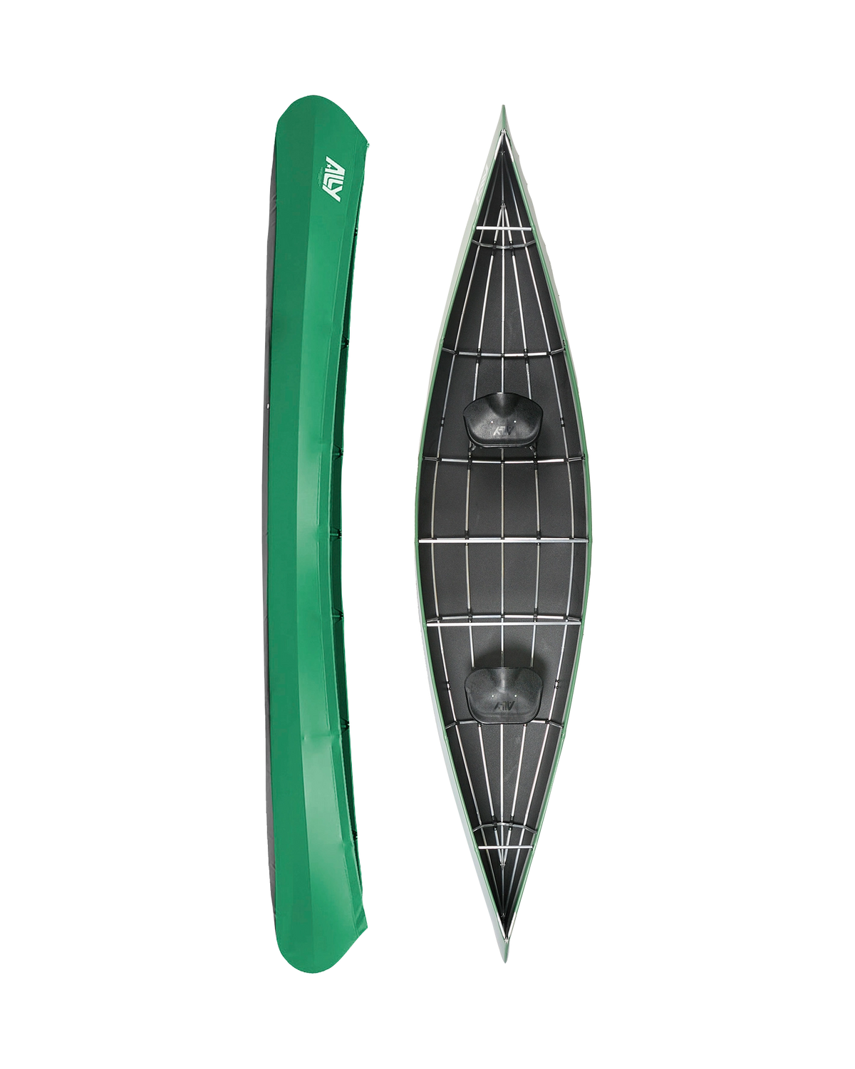 Ally Folding Canoe 18' DR Green
